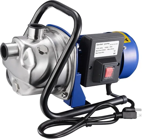 Yescom 814gph portátil mini transferencia eléctrica bomba de agua Waterbeds acuarios jardín 304 acero rociador bomba