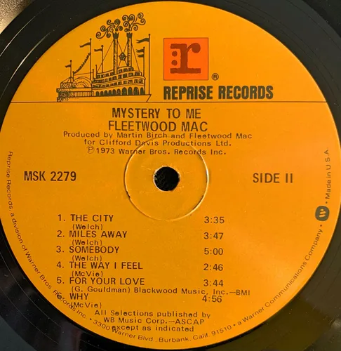 Miniatura 3 de FLEETWOOD MAC Mystery To Me VG+ Funda VG++ Letra Original Sleeve 1973