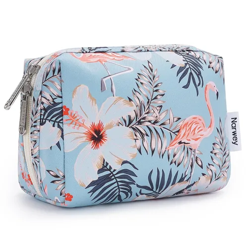 Miniatura 23 de Bolsa de cosméticos Narwey linda bolsa de maquillaje bolsa de viaje bolsa de maquillaje con cierre de cremallera para mujeres y niñas YA-capullos