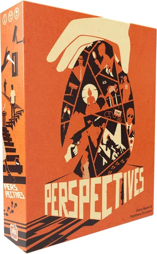 Perspectives (caja naranja) - Juego misterioso, juego cooperativo de narración de historias para niños y adultos, mayores de 12 a 6 años, 2 a 6