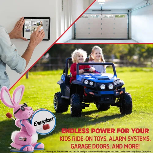 Miniatura 5 de Energizer EN5-12 - 2 unidades - 12 voltios 5 amp hr, batería recargable AGM de plomo ácido sellado de larga duración ideal para uso en puertas