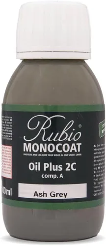 Miniatura 104 de Rubio Monocoat Muestra de Acabado de Aceite para Madera - Puro Aceite Plus Parte A Aceite de Linaza de Secado Rápido y Ecológico para Uso Pure