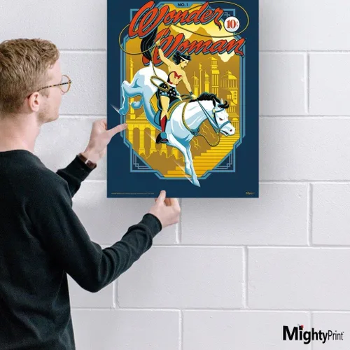 Miniatura 6 de MIGHTYPRINT DC Comics - Wonder Woman - Lasso of Victory - 17" x 24" Wall Art - Officially Licensed Collectible - Ideal for Gifting and Collecting