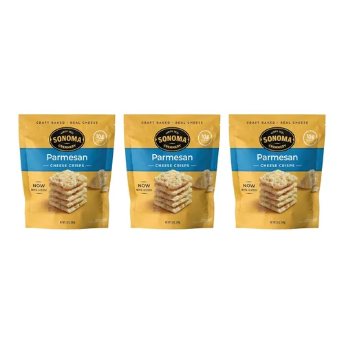 Miniatura 24 de Sonoma Creamery Galletas crujientes de queso