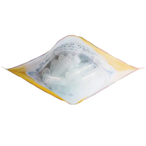 Miniatura 3 de 50 recipientes transparentes para bálsamo labial tubos redondos, sin BPA, fabricados en Estados Unidos, 100% libre de BPA, con tapas transparentes