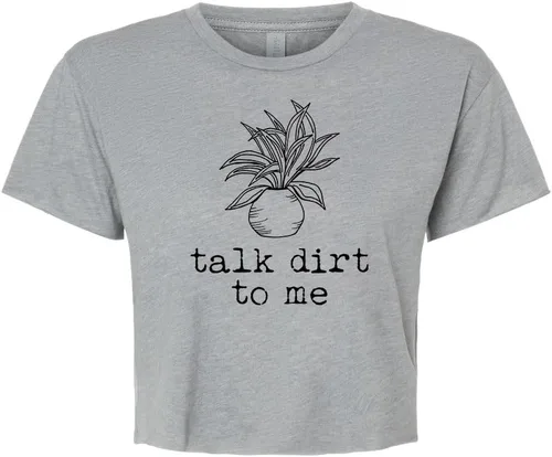 Miniatura 27 de Women's Screen Printed Crop Tee, Shirts With Sayings