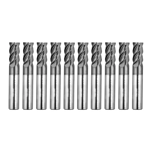 Miniatura 10 de Herramientas Serie G-SUS Carburo Cuadrado Fresa de Extremo, Recubrimiento MAH, Fresa de Extremo para Acero Inoxidable, Titanio, Inconel, Aleaciones
