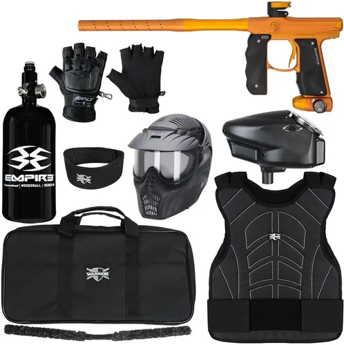 Miniatura 6 de Action Village Empire Mini GS TP Level 3 Kit de pistola de paintball protector