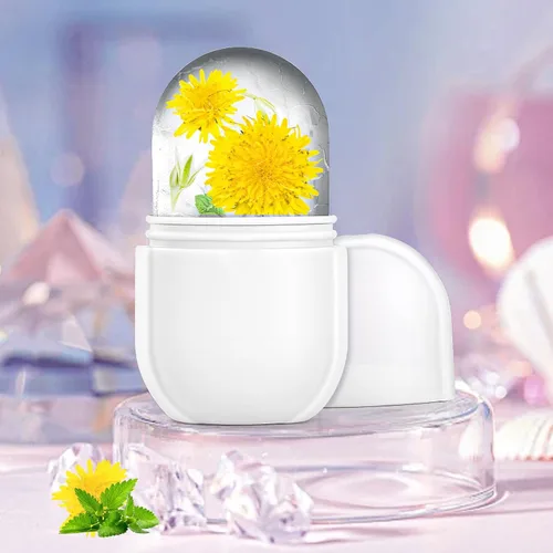 Miniatura 2 de Rodillo facial de hielo mejorado para belleza facial y ocular, herramientas faciales Gua Shafacial, masaje de cuello, molde de hielo de silicona