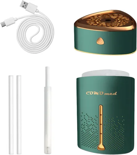 Miniatura 2 de Humidificador para el hogar, niebla fría de llenado superior de 1 litro para bebés y plantas, humidificador de escritorio USB para dormitorio