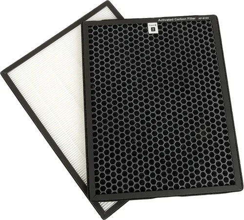 Miniatura 7 de Filtro de repuesto HEPA auténtico, compatible con el juego de filtros Alexapure Breeze AP-B102 y 3049, incluyendo filtro HEPA verdadero de grado H13