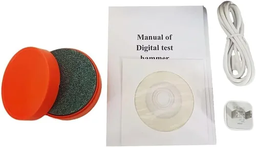 Miniatura 7 de Martillo de rebote digital Detector de Resiliómetro de martillo de prueba de hormigón aplicado a prueba no destructiva (NDT) Concreto endurecido