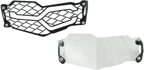 Miniatura 2 de Riloer Funda protectora para faros delanteros de motocicleta, cubierta protectora transparente y verde, compatible con BMW F750GS F850GS 2018 2019