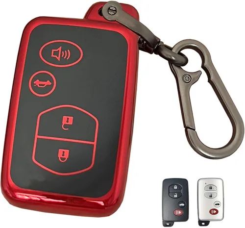 Miniatura 7 de para llavero Toyota Estructura de control remoto Compatible con Toyota Camry Avalon Corolla Highlander Prius RAV4 Venza Smart Key