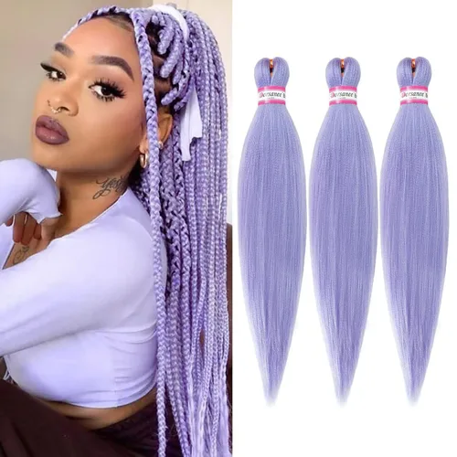 Miniatura 65 de Extensiones de cabello para trenzar preestiradas, color negro, 12 pulgadas, 8 paquetes de cabello natural para trenzar, fácil trenza, ajuste de agua