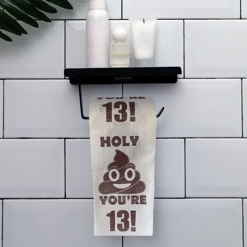 Miniatura 2 de Decoraciones de cumpleaños número 13 para niños y niñas, ideas de regalos de 13 años para él y ella, rollo de papel higiénico de broma divertida, 13