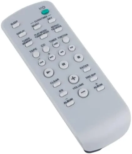 RM-SC3 Reemplazo de control remoto compatible con Sony Mini Hi Fi Stereo System MHC-GX450 LBT-ZX9 MHC-LX10000 HCD-LX10000