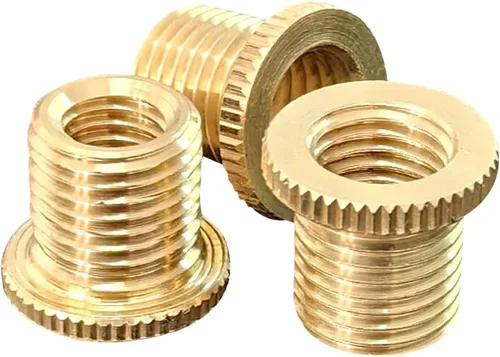 Adaptador de perilla de cambio M8 X 1.25, M10 X 1.25, M10 X 1.5 Rosca de latón Universal Tornillo de perilla de cambio (3 piezas)