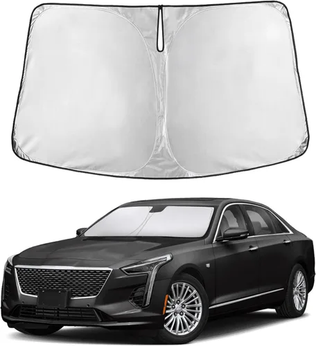 Miniatura 154 de Econour Parasol para parabrisas compatible con Honda Civic 2016-2021, protector de parasol plegable para ventana, bloquea los rayos UV y mantiene tu