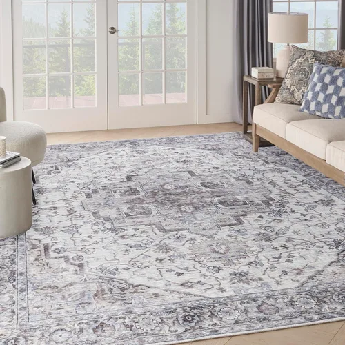 Miniatura 31 de Nourison Home New Concept - Alfombra lavable de 2 pies 2 pulgadas x 8 pies, fácil de limpiar, no se desprende, para dormitorio, sala de estar