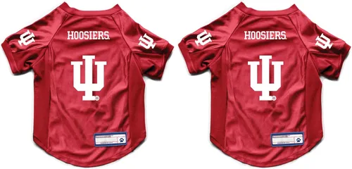 Miniatura 57 de Littlearth Camiseta elástica para mascotas de la NCAA de Alabama Crimson Tide, color del equipo, talla XS