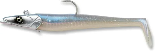 Miniatura 24 de Savage Gear Sandeel plateado (Dirty Silver)