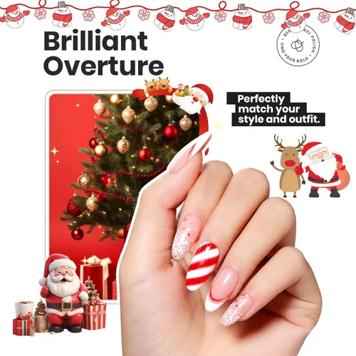 Miniatura 4 de Beetles - Esmalte de uñas rojo: juego de 6 esmaltes de uñas con brillantina, color rojo burdeos brillante, de secado rápido y de larga duración