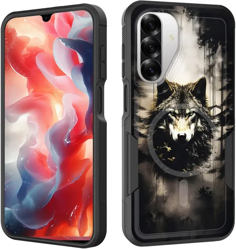 Miniatura 222 de Funda magnética para Galaxy A16 5G, [compatible con MagSafe] [protección contra caídas de grado militar] Funda resistente a prueba de golpes