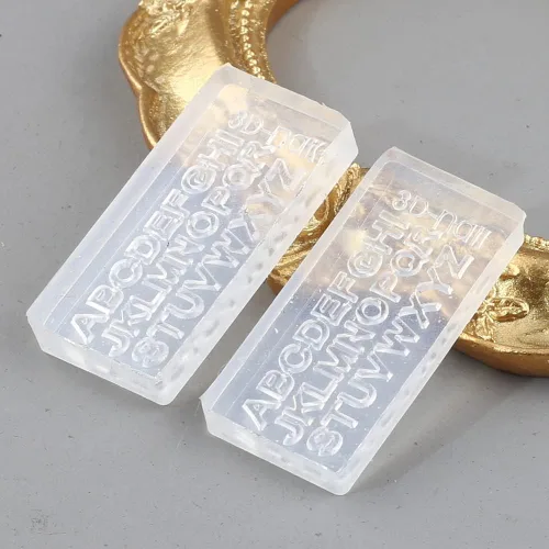 Miniatura 8 de Moldes de silicona con letras 3D para arte de uñas, mini alfabeto, moldes de resina con letras A-Z, 26 alfabetos, herramientas de uñas, hechas a