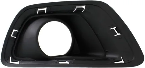 Miniatura 2 de KarParts360 Para Chevy Colorado 2015-2020 Moldura de Luz Antiniebla Lado del Conductor Delantero Negro Texturizado Repuesto para GM1038176