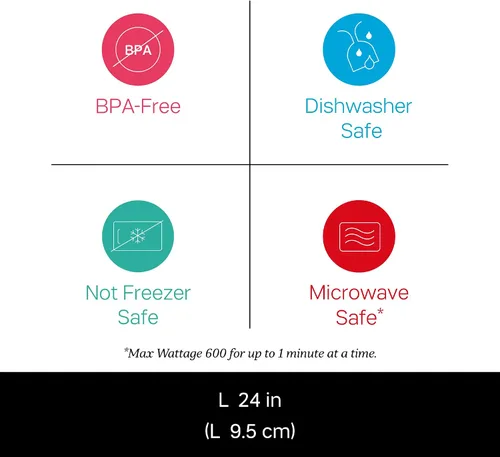 Miniatura 4 de Tupperware Platos de almuerzo recalentables para microondas, aptos para lavavajillas y microondas, sin BPA, reutilizables, ligeros, duraderos e