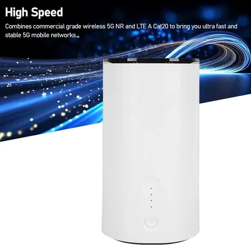Miniatura 2 de GOWENIC Enrutador WiFi 6 5G con ranura SIM, velocidades de descarga de hasta 4.67 Gbps, enrutador WiFi de doble banda, puerto LAN WAN, enrutador CPE
