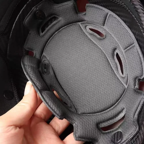 Miniatura 6 de Casco vintage para motocicleta para adultos, con visera solar, diseño retro con orejas de gato, casco de ciclomotor ligero abierto para hombres