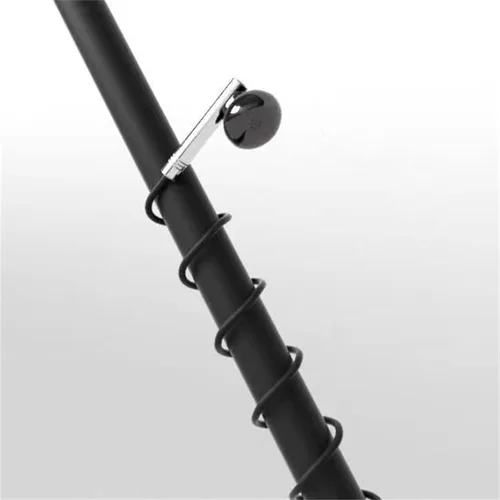 Miniatura 5 de Auriculares con cable, sin micrófono, con cable largo, cancelación de ruido, auriculares con cable de 0.138 in, auriculares de graves