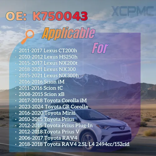 Miniatura 4 de 2006-2018 Toyota Rav4 Prius Plug-In Prius v Corolla iM Lexus Scion 2 piezas de suspensión delantera estabilizador estabilizador barra final Drop