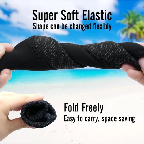 Miniatura 4 de nitescuba - Calcetines de neopreno de 2.5 mm para buceo libre, calcetines térmicos para agua, calcetines para aletas para esnórquel, surf, natación