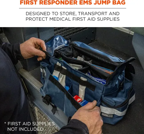 Miniatura 2 de Ergodyne Arsenal 5210 13417 - Bolsa para trauma, color azul, tamaño pequeño