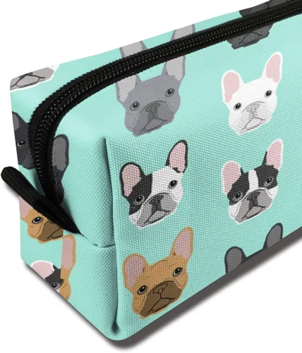 Miniatura 2 de YISHOW Divertida bolsa de maquillaje adorable bolsa de cosméticos de viaje, estuche organizador de artículos de tocador, regalo para mujeres