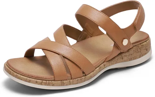Miniatura 10 de Littleplum Sandalias ortopédicas para mujer con soporte de arco, cómodas sandalias planas, elegantes zapatos ortopédicos de verano para caminar