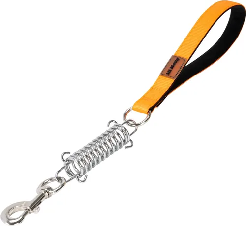 Miniatura 12 de Correa de perro resistente, correa de metal a prueba de mordidas para perros grandes (hasta 250 libras), correas de alambre para perros con agarre