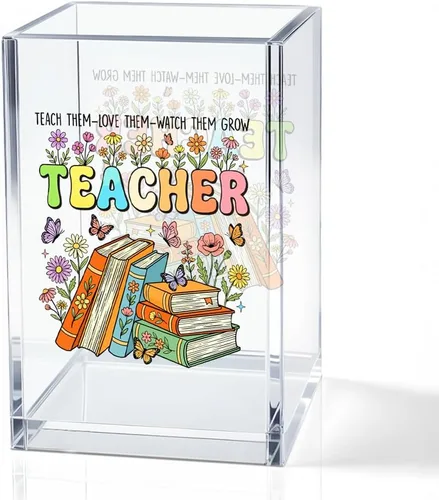 Miniatura 7 de Portalápices de acrílico con texto en inglés "Never Forget The Difference You Make", regalos de despedida y jubilación para mujeres, enfermeras