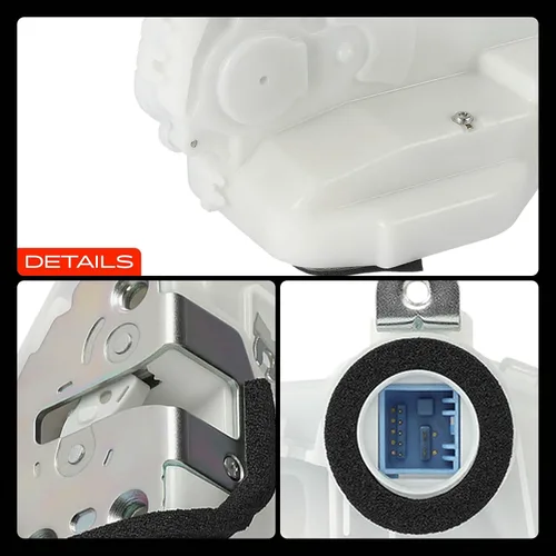 Miniatura 9 de A-Premium Actuador de bloqueo de puerta lateral del pasajero delantero derecho compatible con Honda Civic 2006-2011, Coupé de 2 puertas