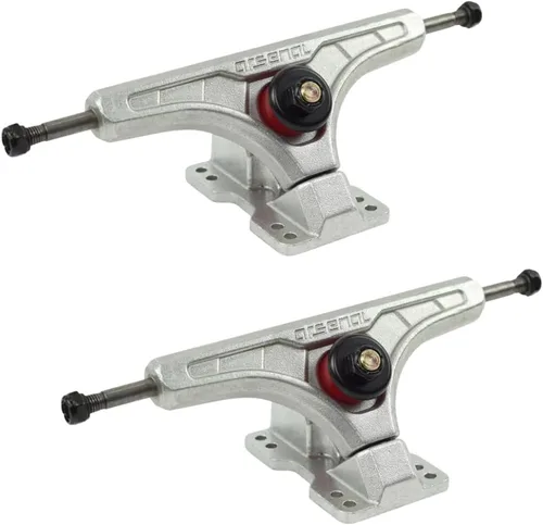 Miniatura 9 de Arsenal Longboard/Freeride Camiones – Fuerza Forjada, Ejes Soldados Químicamente, Perchas de Grado Aeronáutico, Percha Girable – Varios Tamaños