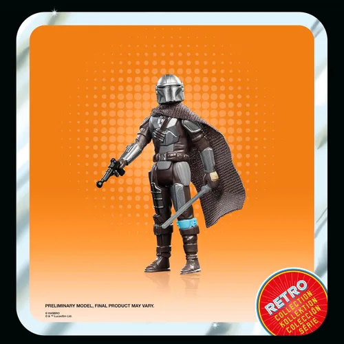 Miniatura 2 de STAR WARS Retro Collection The Mandalorian, The Book of Boba Fett - Figura de acción coleccionable de 3.75 pulgadas