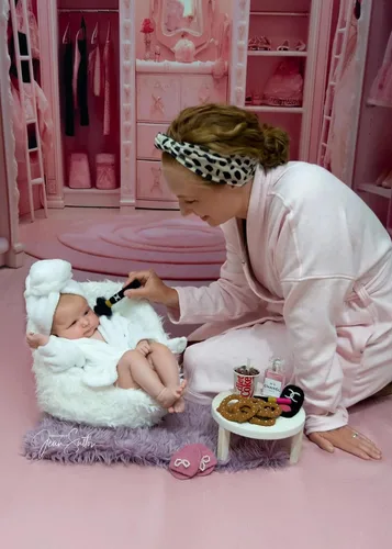 Miniatura 2 de Kate Princess Cloakroom - Fondo de fotos sin costuras para niñas, color rosa, 6.5 x 6.5 pies