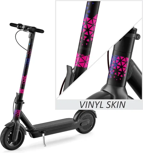 Miniatura 2 de Calcomanías de vinilo autoadhesivas de alta calidad y fundas para patinete eléctrico de adultos, personaliza y protege tu viaje con estilo (Galaxy)