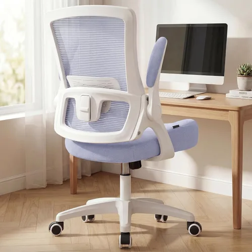 Miniatura 12 de NEO CHAIR Silla de escritorio para oficina y computadora de respaldo alto de malla, asiento para juegos ergonómico ajustable, cómodo