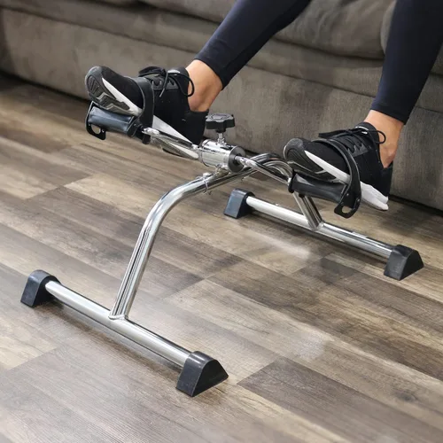 Miniatura 6 de DMI Bicicleta estática portátil, ejercitador de pedal de bicicleta para brazos o piernas se puede utilizar como equipo de entrenamiento o terapia