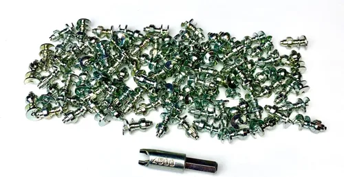 Miniatura 2 de Tacos de agarre Prominence de 59.055-0.157 in, pernos de tracción atornillados para neumáticos de ATV, núcleo de carburo de tungsteno sólido, obtén