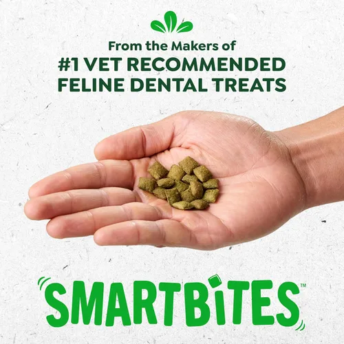 Miniatura 3 de Greenies Feline Smartbites - Golosinas saludables para gatos de interior, sabor a atún, tina de 16 onzas